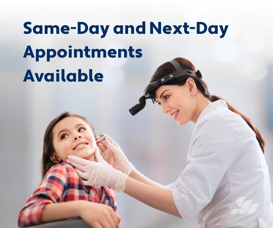 Same-Day and Next-Day Appointments Available